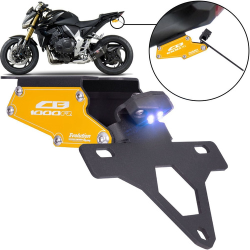 Suporte Eliminador Rabeta Placa Cb 1000r 2012 2013 2014 2015