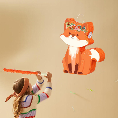 Nuevo Piñata Con Palo For Vendar Los Ojos For Niñas,