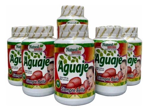 Aguaje Siempre Bella X6 Natural Med - Unidad a $167