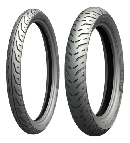 Kit Llantas 90/90 10 Y 100/90 10 Michelin Pilot Street 2