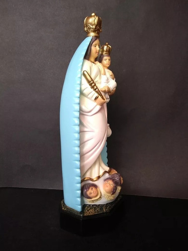 Imagem De Nossa Senhora Da Ajuda 23 Cm Cor Pintura A Mão