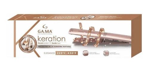 Ga.ma Italy® Plancha Keration Protein + Gentle Heat Keratina