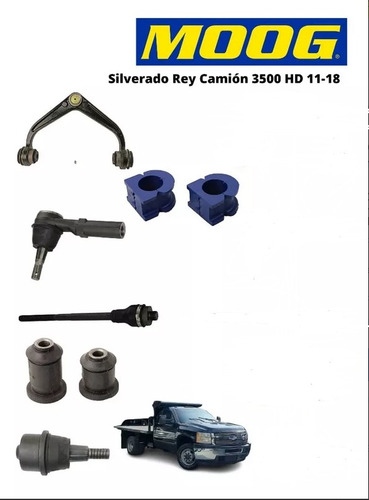 Kit Tren Delantero Meseta Silverado 3500 Hd Rey Camion 11-18