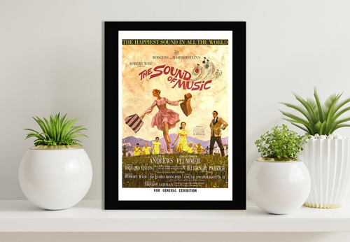 La Novicia Revelde The Sound Of Music -foto Cuadro 50x70-