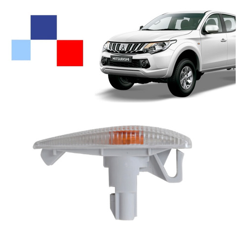 Farol Foco Tapabarro Mitsubishi L200 2016-2019