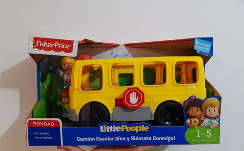 Fisher Price Little People Camión Escolar Ven Y Siéntate 