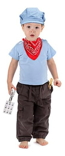Conjunto De Disfraz De Conductor De Tren Yewong, Gorro De In