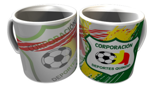 Taza, Mug Fútbol Deportes Quindio