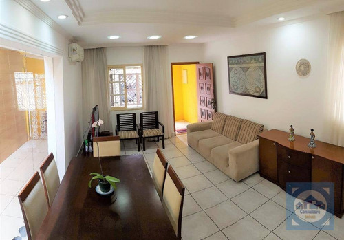 Casa Com 3 Dormitórios À Venda, 190 M² Por R$ 730.000,00 - Campo Grande - Santos/sp - Ca0774