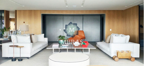Imagem 1 de 15 de Apartamento De Extremo Bom Gosto Com Decoração Moderna E Torre Cobiçada No Cidade Jardim - Mb5587