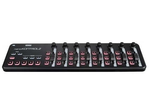 Korg Kontrol 2 Nano Controlador 8 Faders 8 Pot Negro 