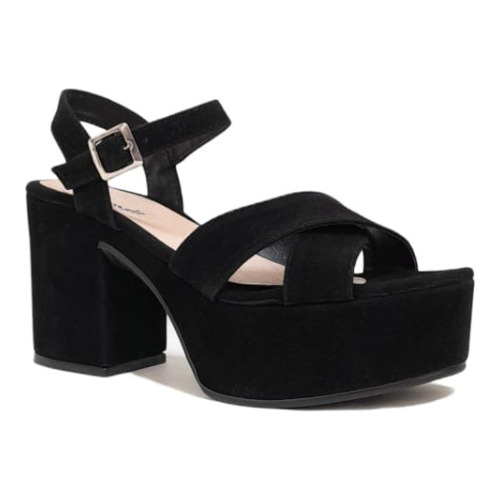 Imagen 2 de 4 de Sandalias Roma Gamuza Black