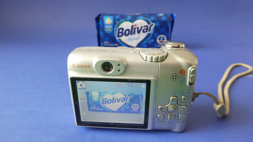 Camara Compacta Canon Power Shot A580 Is , 8 Mp . 4 X Zoom (Usado)