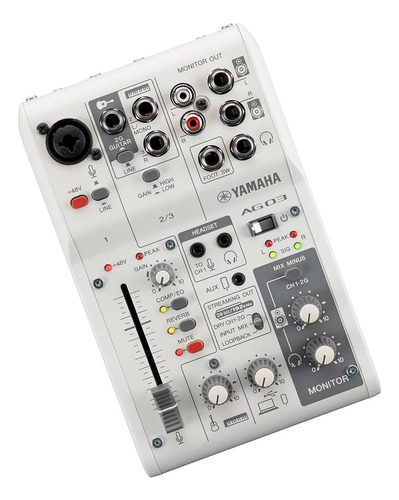 Yamaha Ag03mk2 W Mixer Interfaz Usb