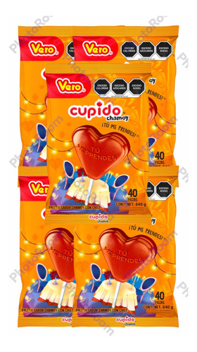 Cupido Chamoy Chile Paleta 200 Pz Vero