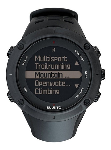 Suunto Ambit3 Peak Hr Monitor Running Gps Unit Black