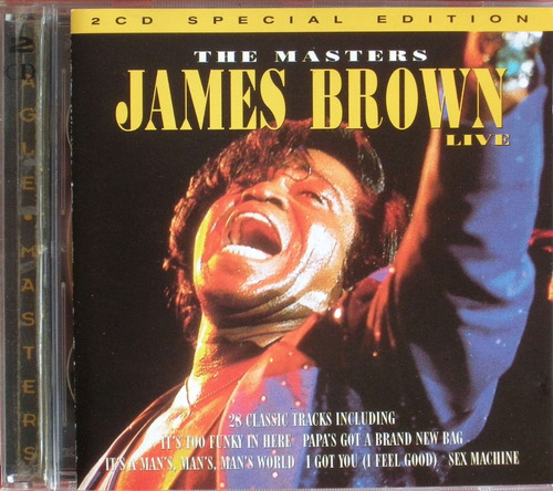 James Brown - Live - 2 Cd Imp Europa 