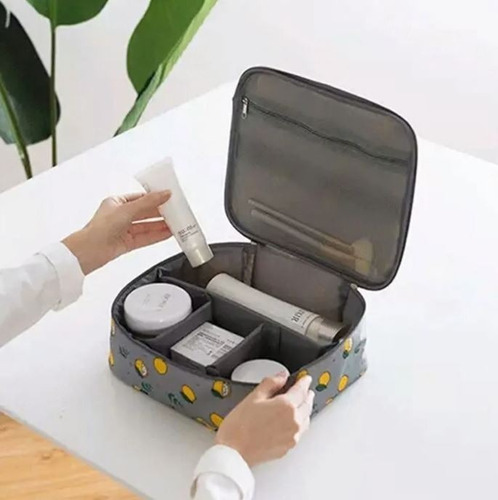 Imagen 6 de 8 de Neceser Glam Porta Cosmetico Travel Organizador Estampado