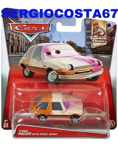sb302 マテル TUBBS PACER WITH PAINT SPRAY Disney Cars Tubbs Pacer With Paint Spray Tenho + De 300 Mod