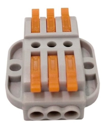 Conector Interior Universal Para Cables 3 Terminales X 10u