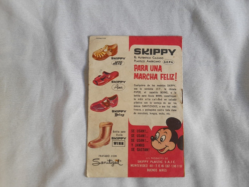 Antiguo Cuento Publicidad Leyendo Con Skippy, Pluto Guardian (Usado)