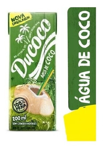 Gua De Coco Ducoco 200ml - Cx Com 27 Unidades