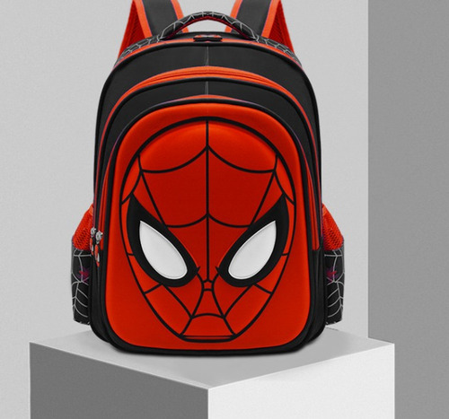 Mochila Impermeable Para Niños Marvel Spider-man Grande K