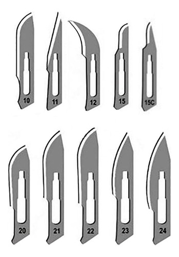 Hojas De Bisturi X 100u Dental Odontologia