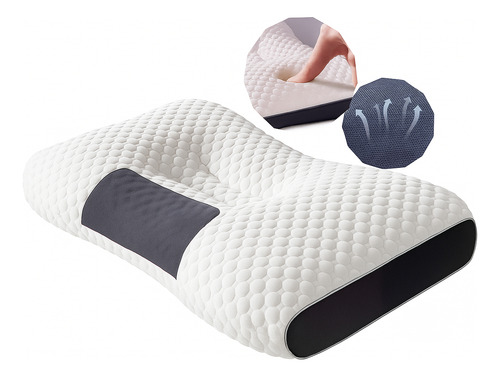 Almohada Ortopedica Cervical Cojin Ortopedico Cabecera Piern