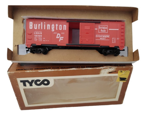 Vagon Burlinton Df Tren Tyco Ho 