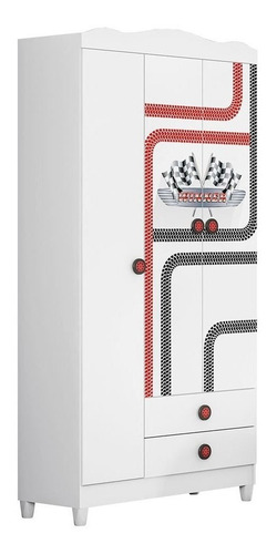 Ropero Fast Car Auto 3 Puertas (2 Cajas)