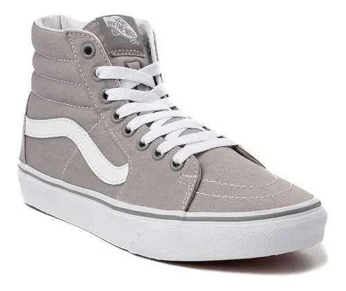 Tenis Vans Sk8 Hi Blanco Bota Piel Skate Unisex | Envío gratis