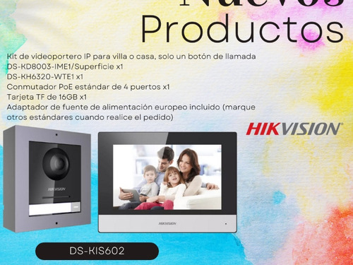 Intercom Hikvision De Audio Y Vídeo 