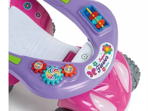 Carrinho Motoca De Passeio Infantil Criança Bebe Protetor - R$ 249,9