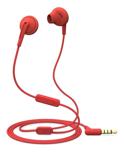 Audífonos Energy Sistem Earphones Style 2+ Raspberry (rojo) Color Rojo