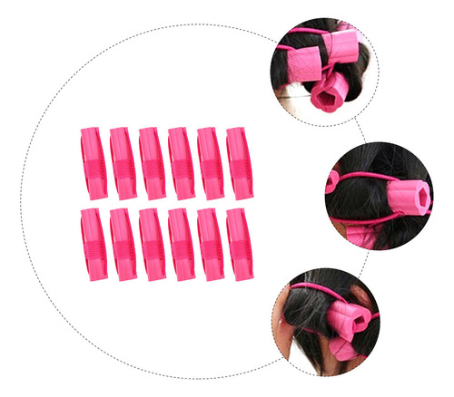 12 Herramientas Para Rizar El Pelo, Esponjas, Autoadherentes