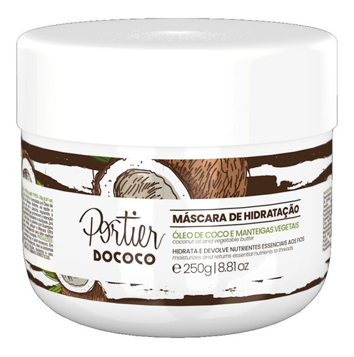 Portier Dococo Máscara De Hidratação - 250g