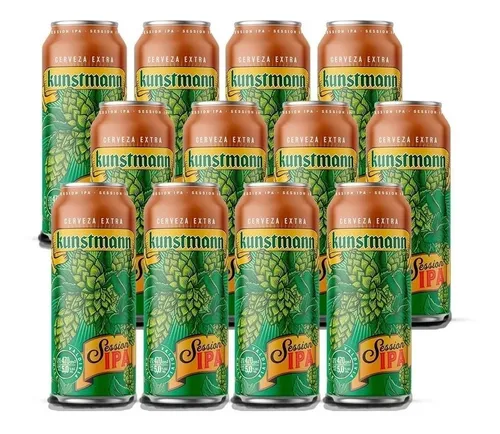 comprar Cerveza Kunstmann Session Ipa Lata 473cc X 12