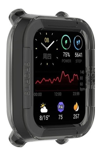 Capa Protetora + Película Nano Gel Para Amazfit Gts2 Mini Diâmetro 0 Mm