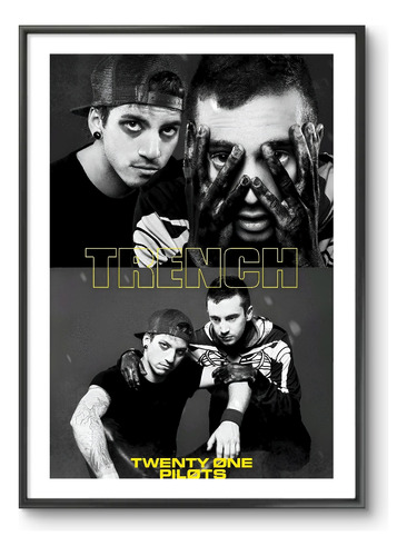 Cuadro Enmarcado Póster Twenty One Pilots