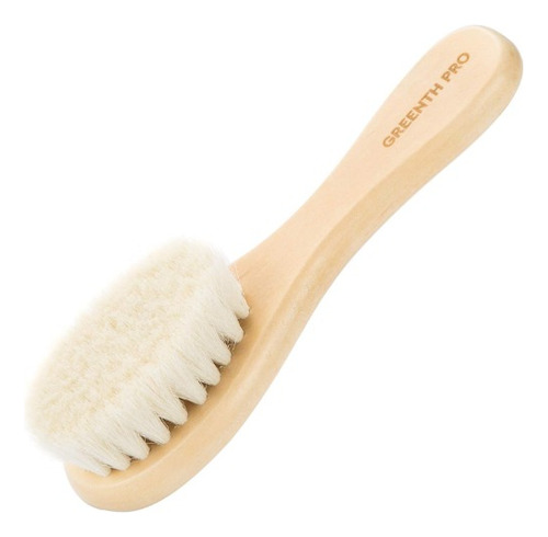 Set De Peine Y Cepillo Cerdas Suaves Para Bebés Greenth Pro Madera