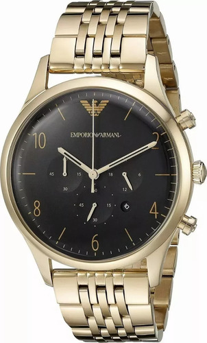 Reloj Emporio Armani Clásico Ar1893 De Acero Inoxidable. P/h