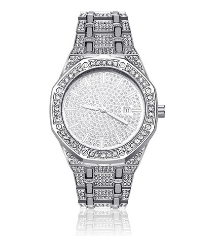 Reloj Unisex Strass Simil Diamantes Brillo