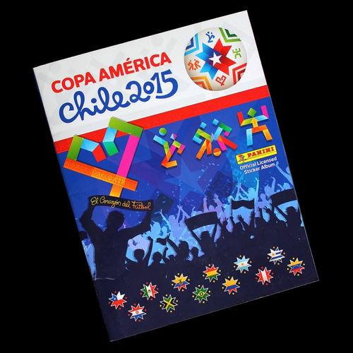 Imagen 1 de 7 de ¬¬ Álbum Fútbol Copa América 2015 Panini Completo Zp