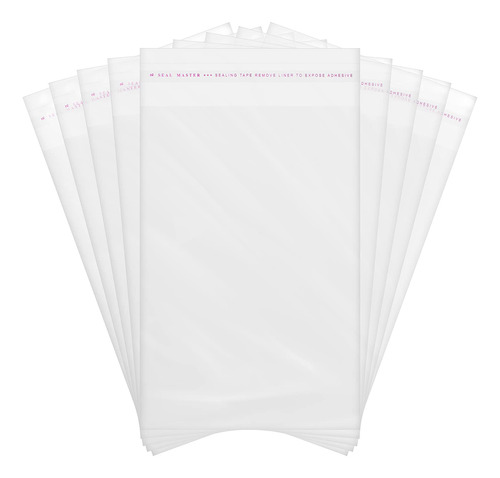 Shop4mailers 5 X 7 Bolsa Resellabl Celofan Transparente Sobr