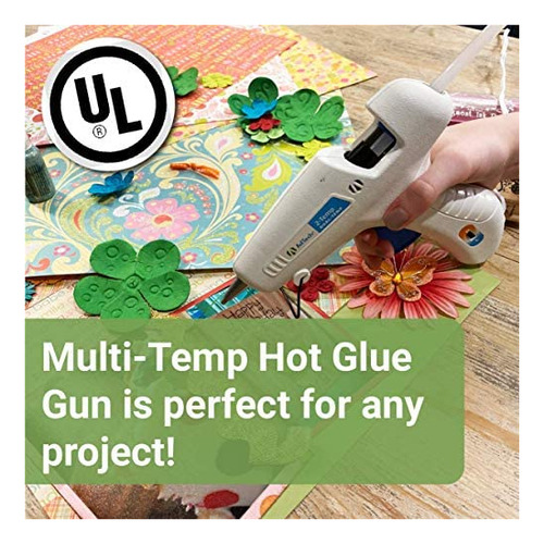 Pistola Adtech 0453 De Pegamento Caliente De Doble Temperatu