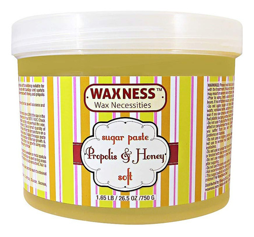 Wax Necessities Waxness Soft Sugar Paste Honey And Propolis