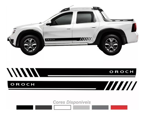 Kit Adhesivos  Calcos Laterales  Renault Duster Oroch Dstr10