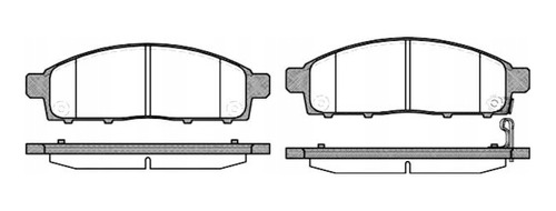 Pastillas Mitsubishi L200 2.5 2012