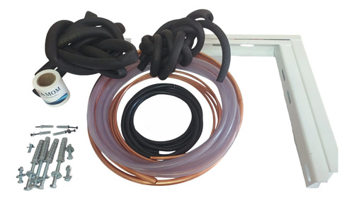 Kit Instalacion Aire Acondicionado Caño 3/8 Y 1/4 X 5 Metros